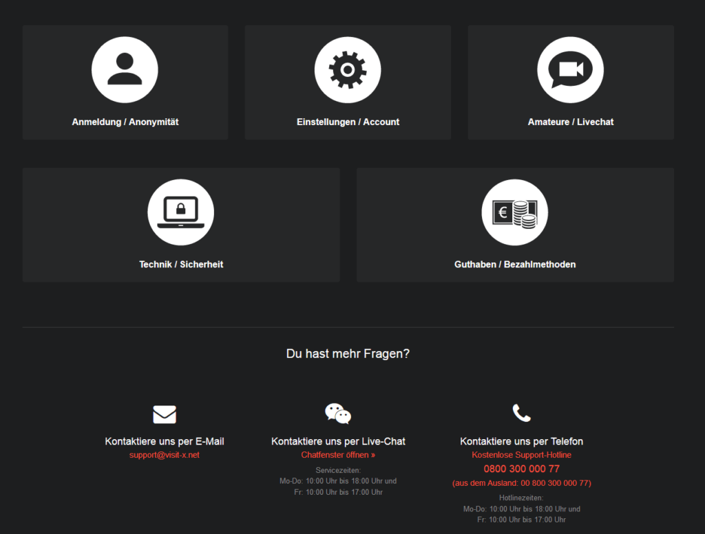 Top: Visit-X Vorstellung im Mai 2022. Wie gut ist das Cam Portal wirklich?