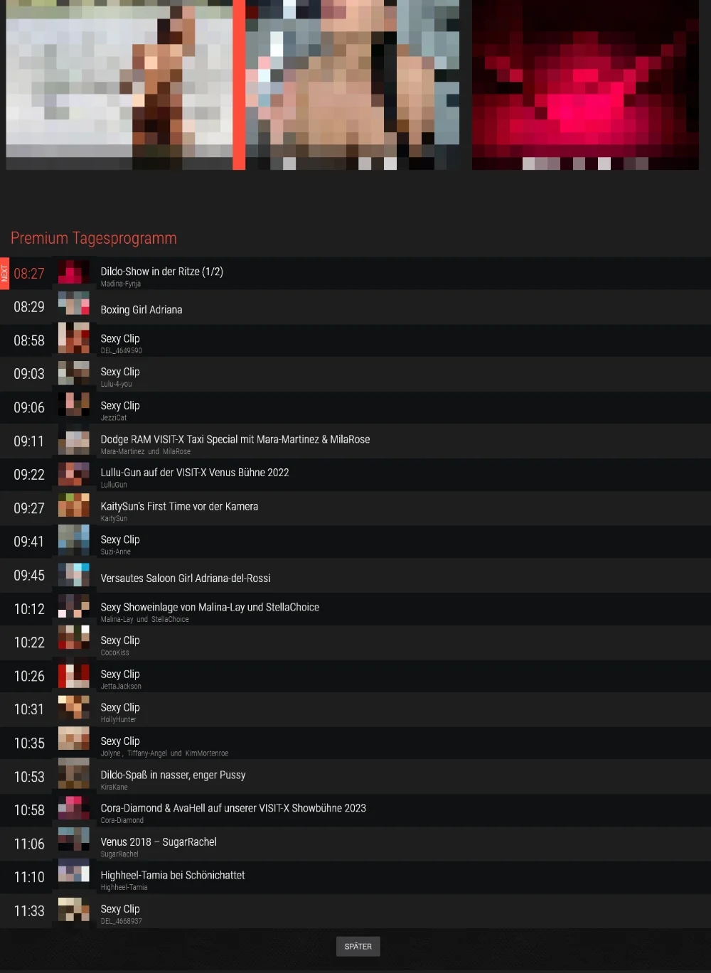 Visit X TV Premium Programm